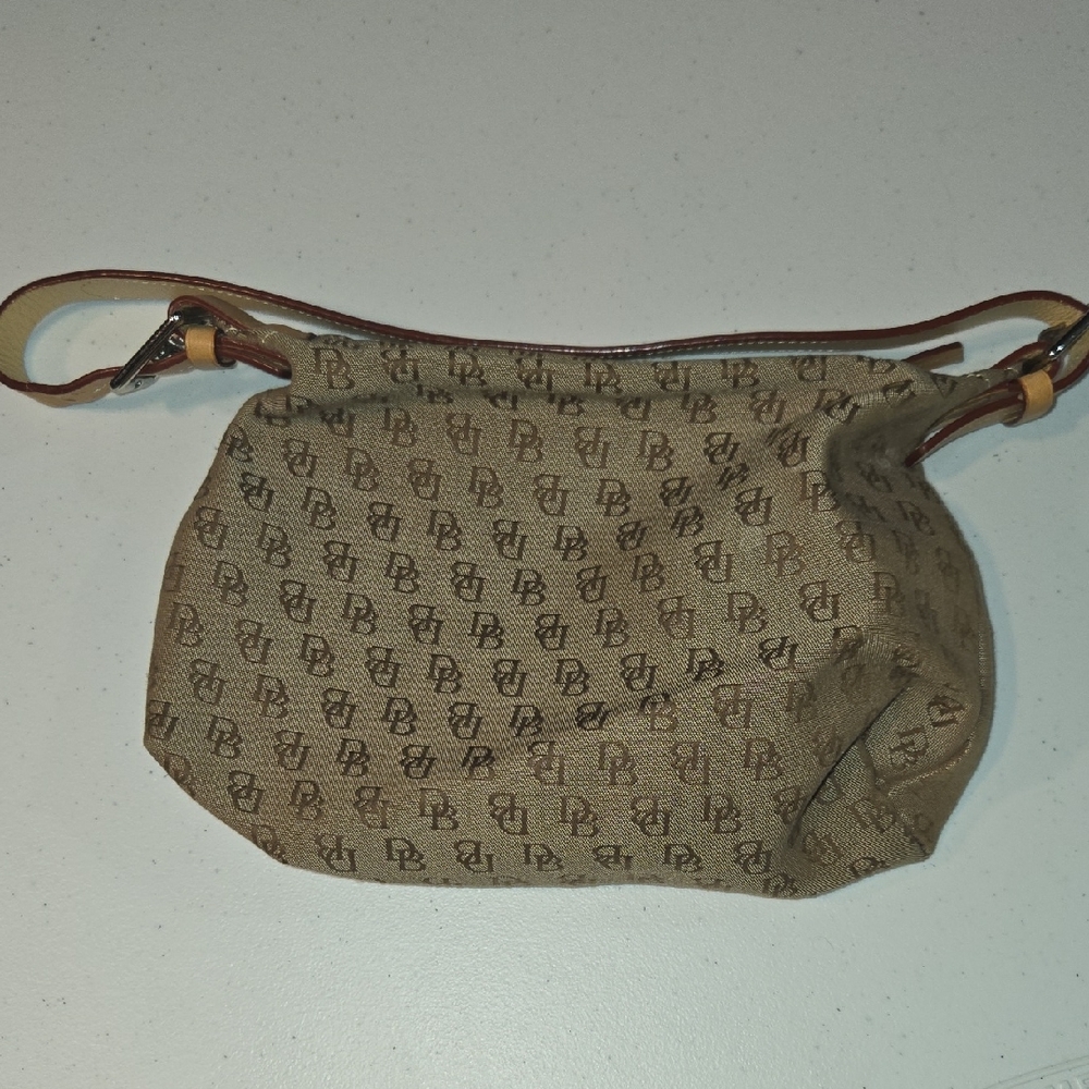 Dooney & Bourke Brown Monogram Shoulder Bag